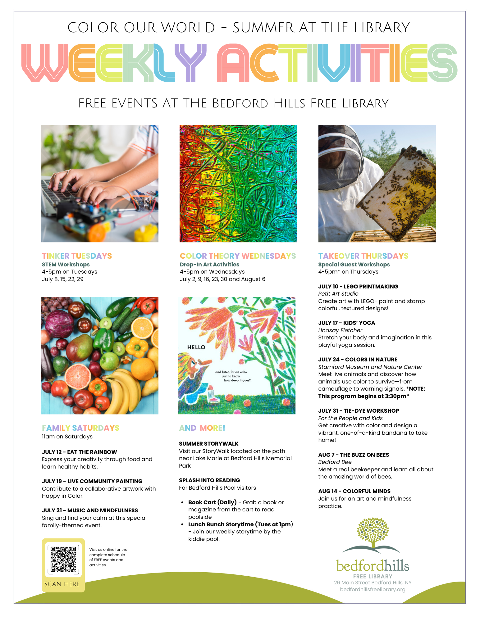 Image of our event flyer