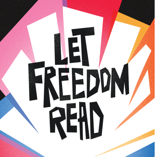 Image of Banned Books logo Let Freedom Read
