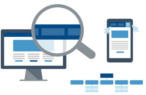 Navigation web desktop
