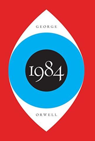 1984 by George Orwell, book cover
