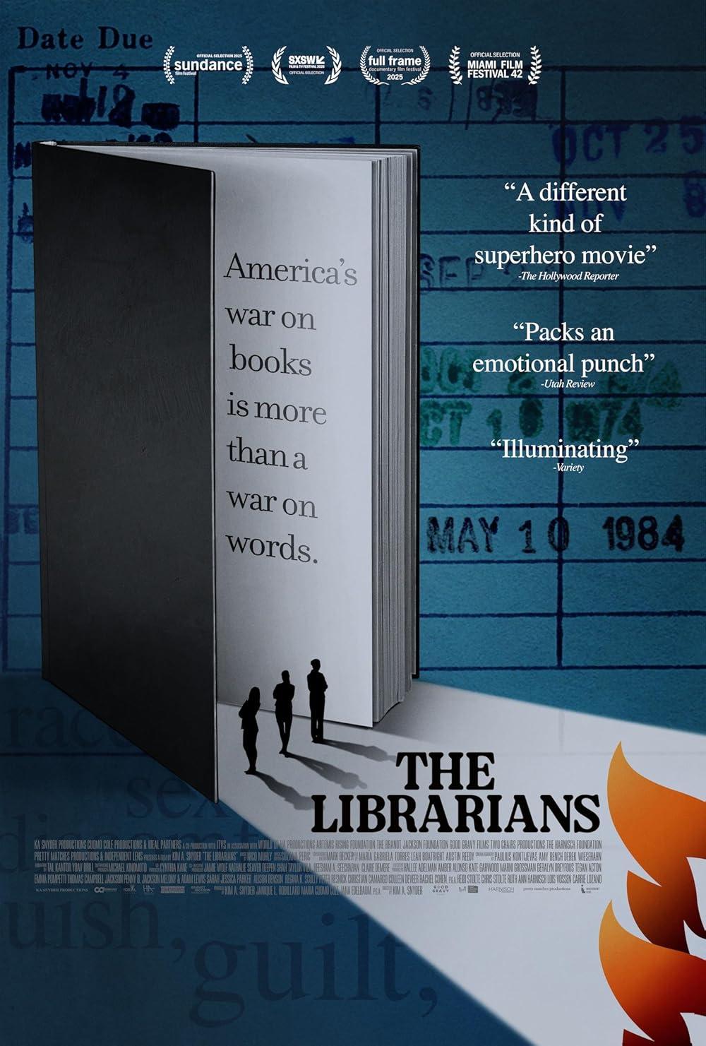 Image of the film poster for "The Librarians"