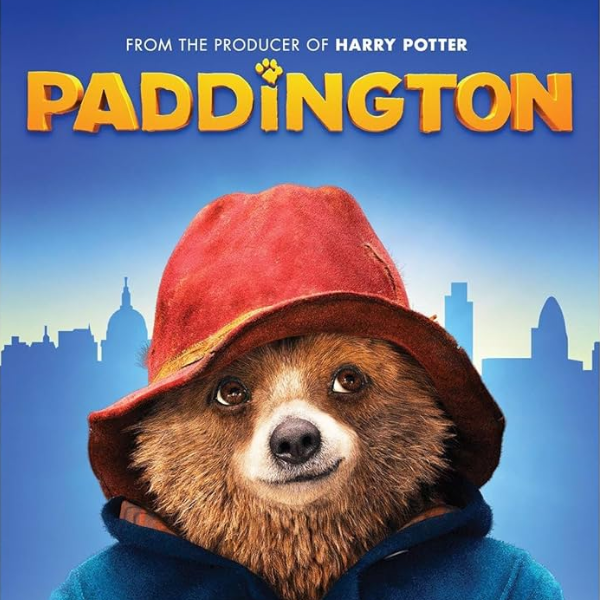 Cropped movie poster of Paddington